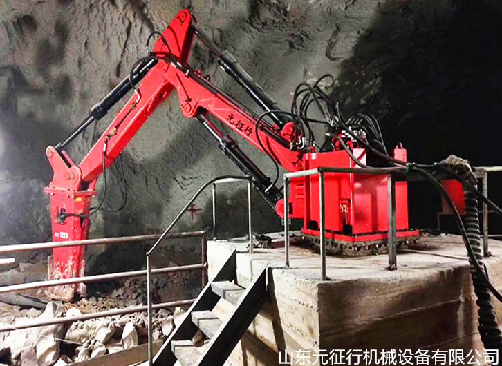 地下矿山用固定式机械碎石机