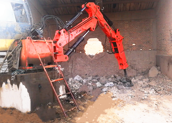 砂石生产线碎石专用固定式液压破碎机