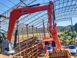 山东元征行固定式碎石液压破碎工作臂